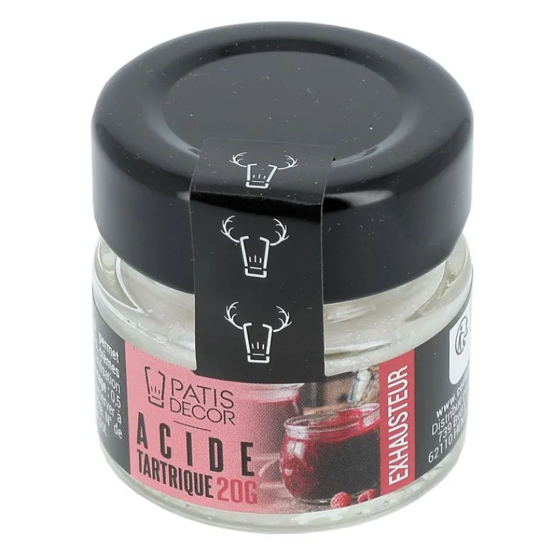Cerf Dellier Acidifiants*Acide Tartrique Patisdecor 20 G