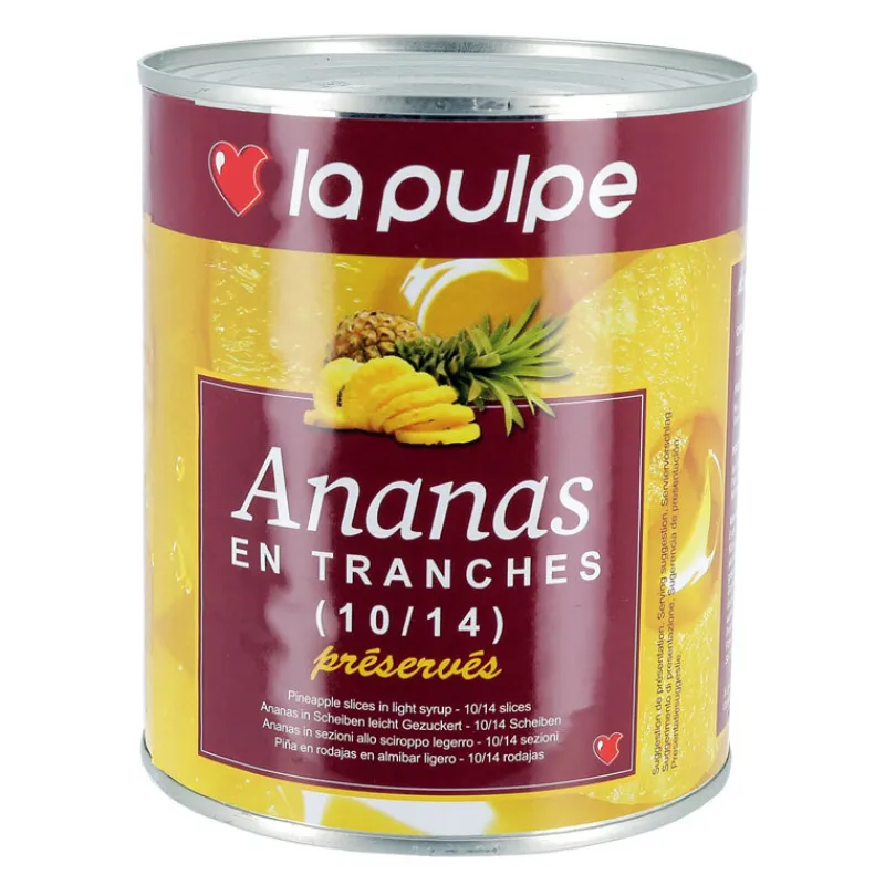 Cerf Dellier Conserves De Fruits*Ananas En Tranches 765 G