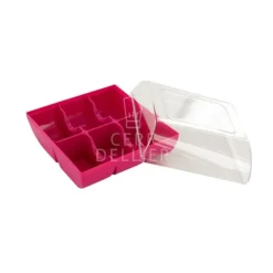 Boite 6 Macarons Fuchsia><noscript><img width=