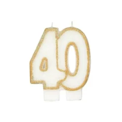 Bougie Anniversaire 40 Ans Patisdecor>Cerf Dellier Best