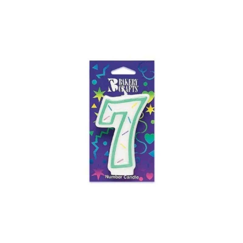 Bougie Anniversaire, Chiffre 7>Cerf Dellier