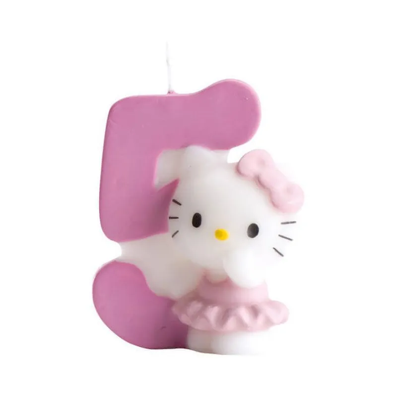 Bougie Hello Kitty Chiffre 5>Cerf Dellier