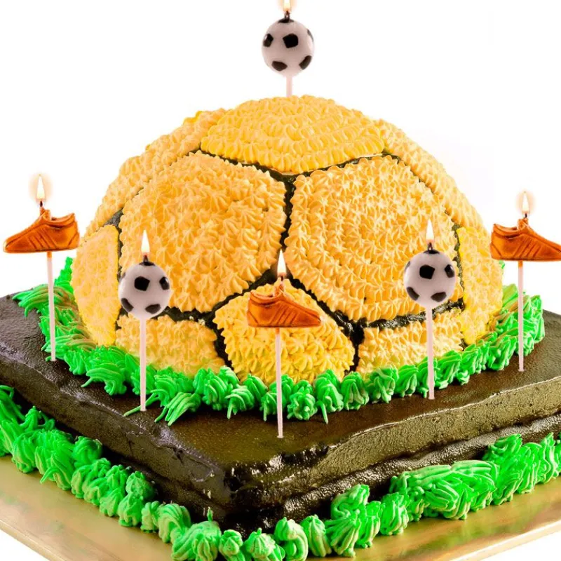 Bougies Chaussures + Ballons De Football (X 6)>Cerf Dellier Best