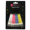 Bougies D'Anniversaire 6 Cm Assorties Patisdecor (X 24)>Cerf Dellier Outlet