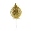 Boules De Noël Dorees Paillettes Sur Pique (X50)>Cerf Dellier Best