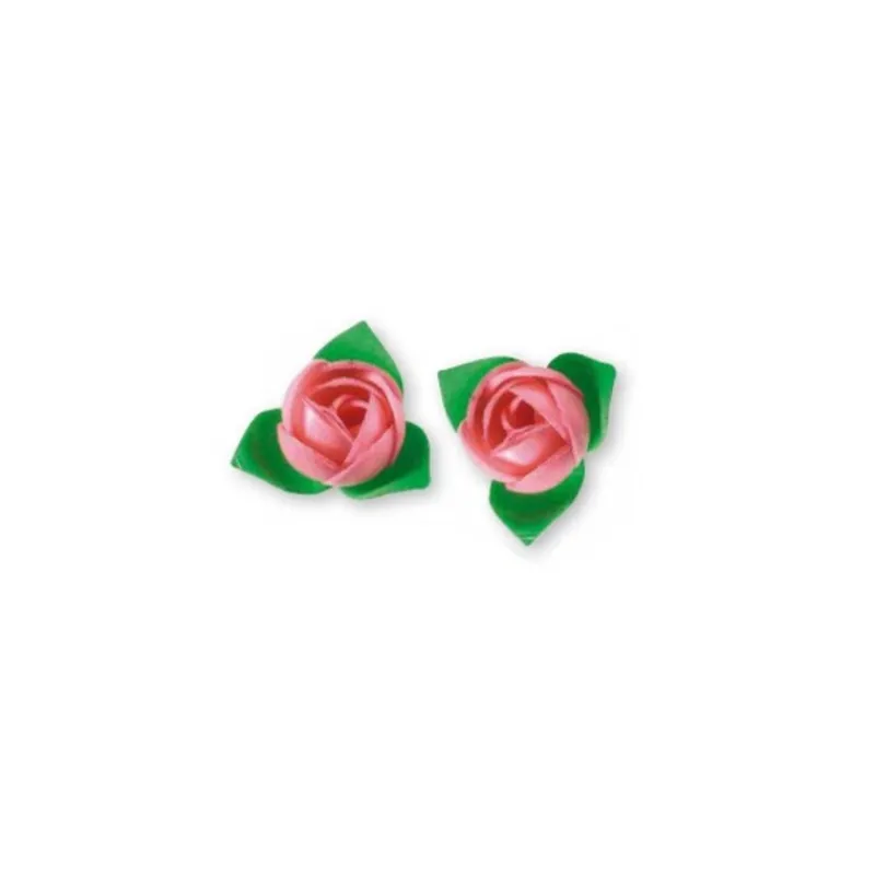 Boutons De Rose Rose Patisdecor X15>Cerf Dellier New