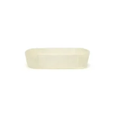 Caissette Ovale Plissee Blanche Calypso N88 (X1000)>Cerf Dellier Outlet