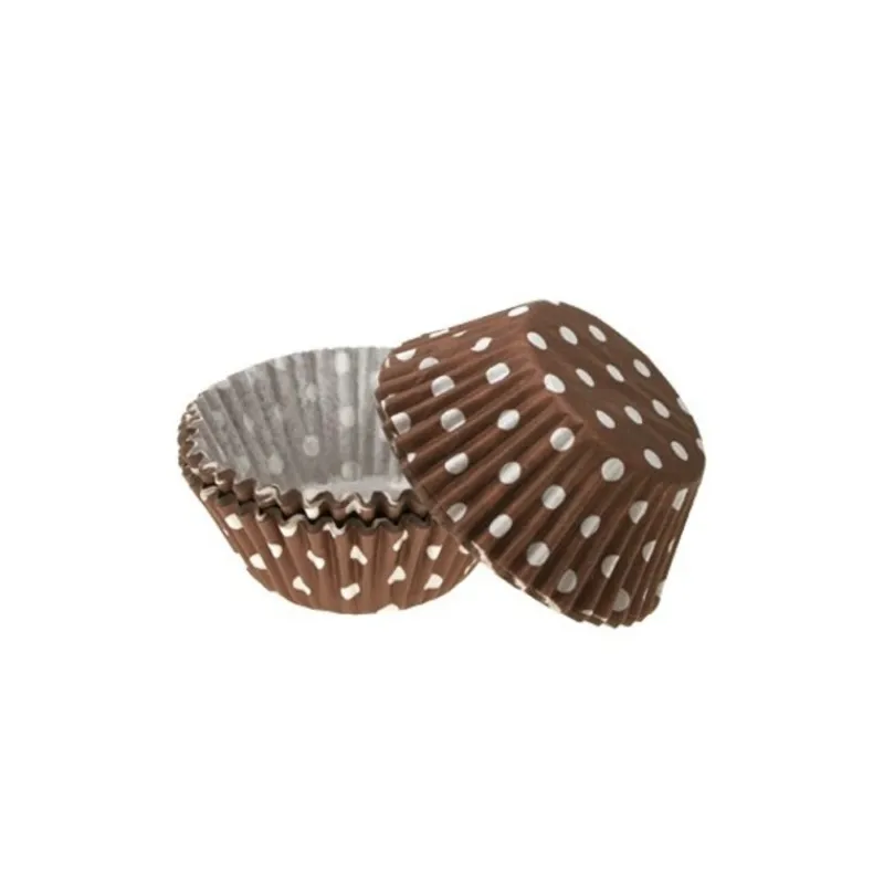 Caissettes Cupcake Chocolat A Pois (X60)>Cerf Dellier Best