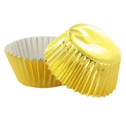 Caissettes Cupcakes Dorees (X50)>Cerf Dellier Clearance