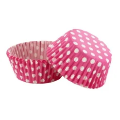 Caissettes Cupcakes Roses A Pois (X50)>Cerf Dellier Best