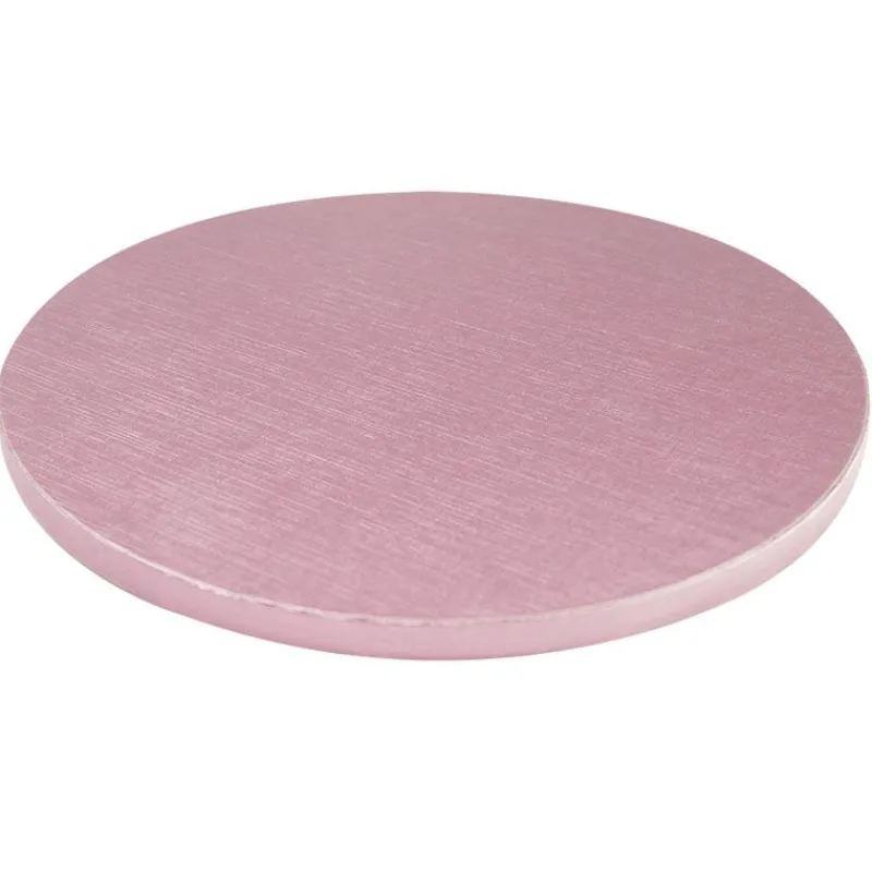Cake Drum Rond Rose 30 Cm Patisdecor>Cerf Dellier Sale