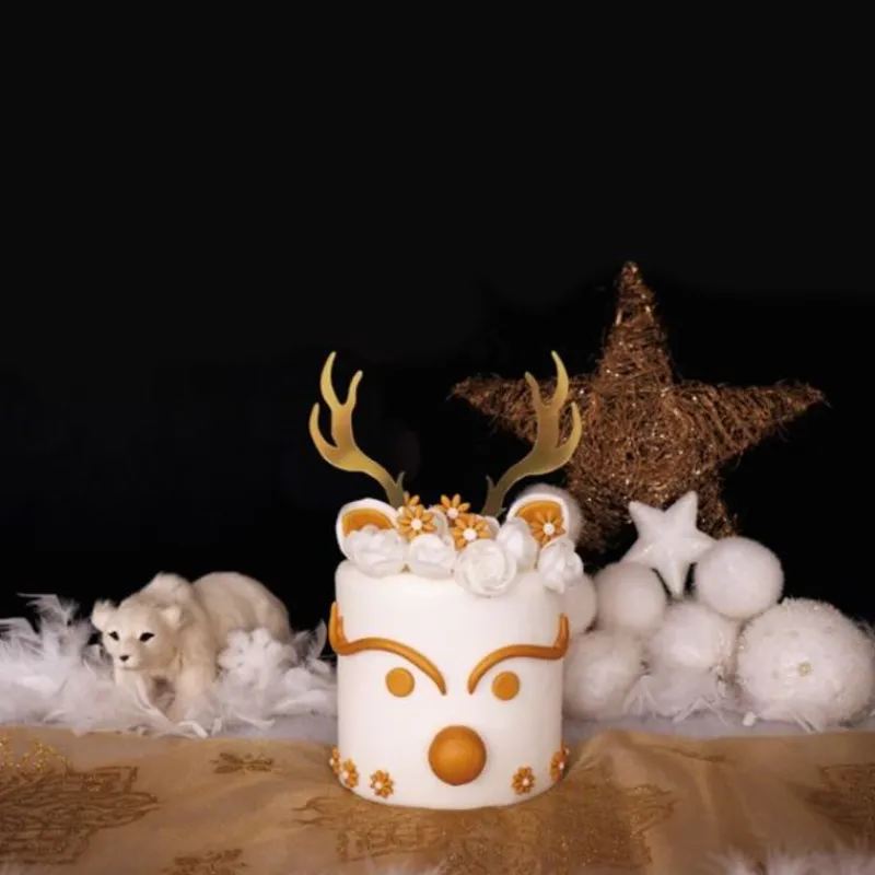 Cake Topper Cerf Dores>Cerf Dellier Clearance