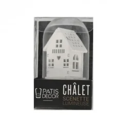 Cake Topper Chalet Lumineux Patisdecor>Cerf Dellier Hot