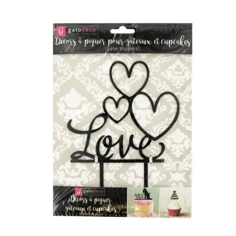 Cake Topper Love>Cerf Dellier New