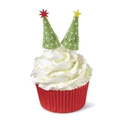 Cake Toppers Sapin De Noël Wilton (X 12)>Cerf Dellier Clearance