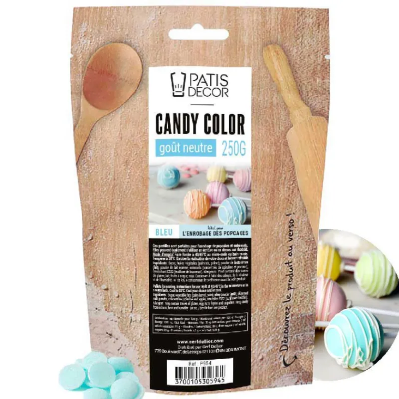 Cerf Dellier Casher*Candy Color Bleus Gout Neutre 250 G