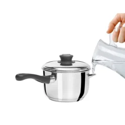 Casserole Bain-Marie Avec Couvercle Inox 17 Cm><noscript><img width=