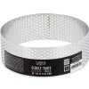 Cerf Dellier Cercles À Patisserie*Cercle A Tarte Perfore Inox H 3,5 Cm 10 Cm Patisdecor