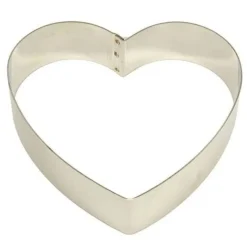 Cerf Dellier Cercles À Patisserie*Cercle Mousse Coeur 24 Cm H 4,5 Cm