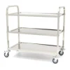 Chariot De Service Inox 3 Niveaux>Cerf Dellier