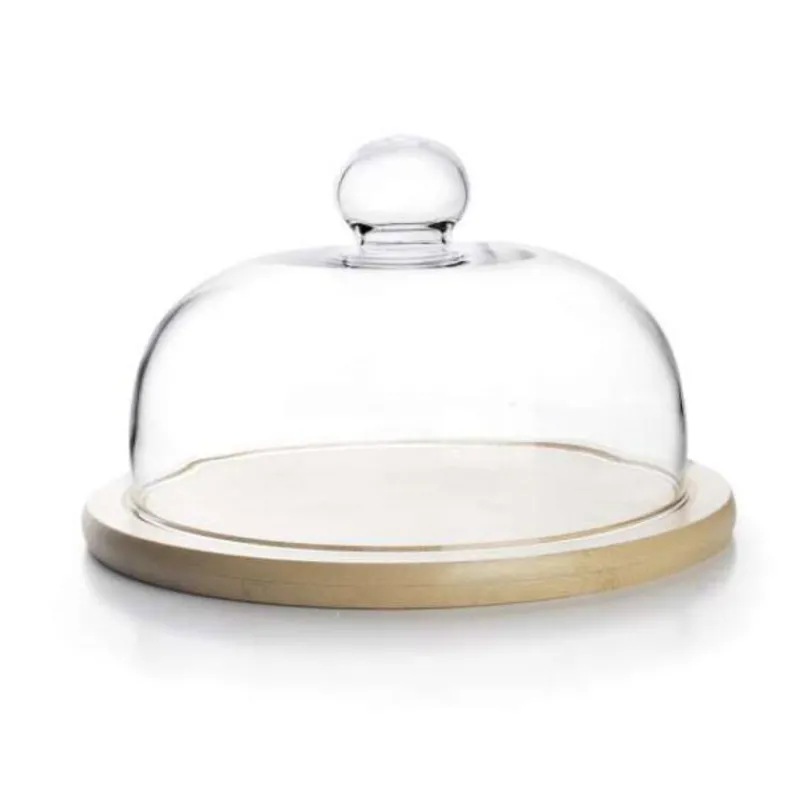 Cloche A Fromage Bambou Couvercle Verre>Cerf Dellier