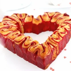 Cerf Dellier Cercles À Patisserie*Coeur A Mousse Inox H 4,5 Cm L 24 Cm Patisdecor