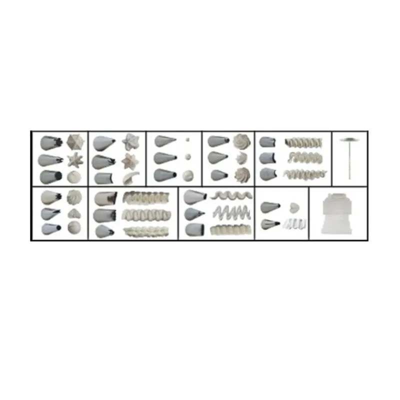 Cerf Dellier Douilles*Coffret 26 Douilles Décors Inox
