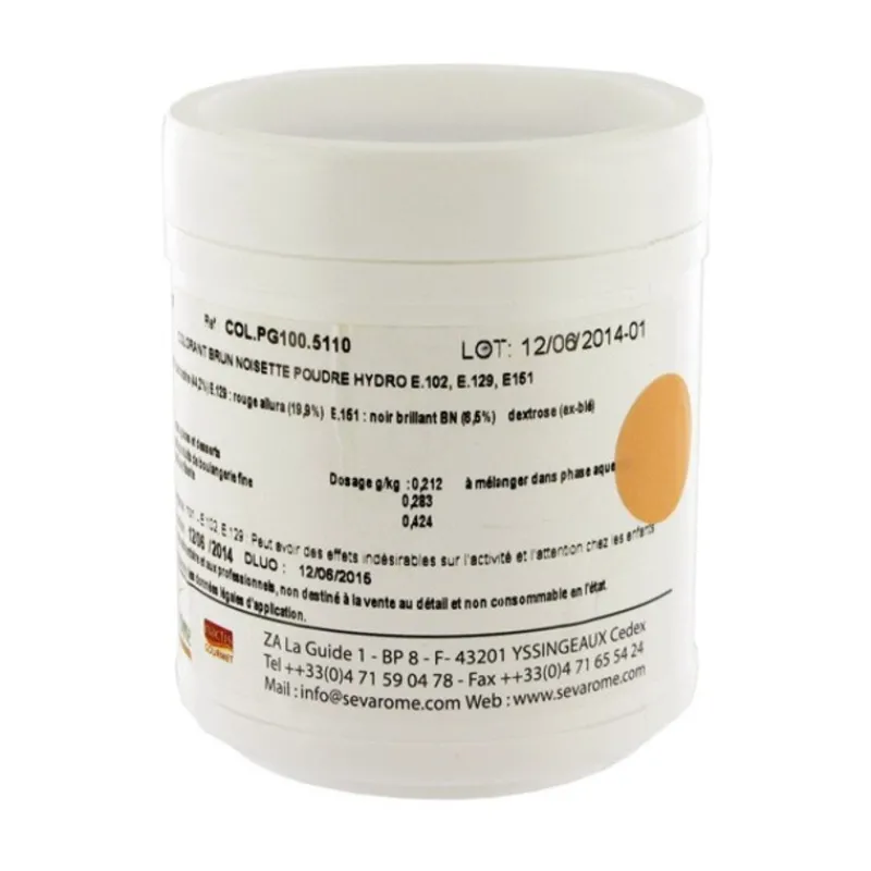 Cerf Dellier Colorants Alimentaires En Poudre*Colorant Poudre Alimentaire Noisette 100 G