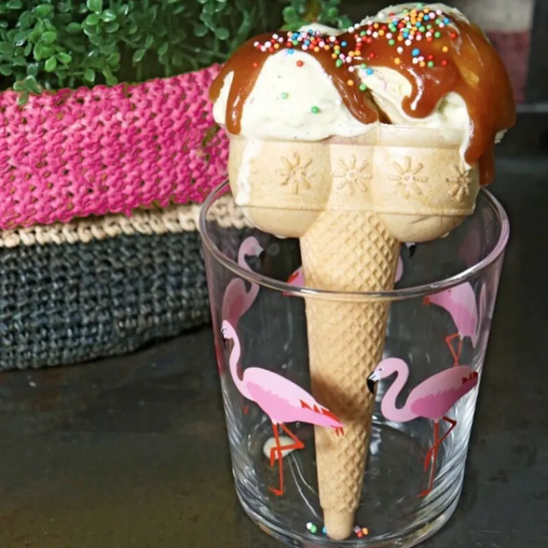 Cornets À Glace Azyme 2 Boules (X18)>Cerf Dellier New