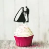 Cupcake Toppers Couples De Maries (X 8)>Cerf Dellier New