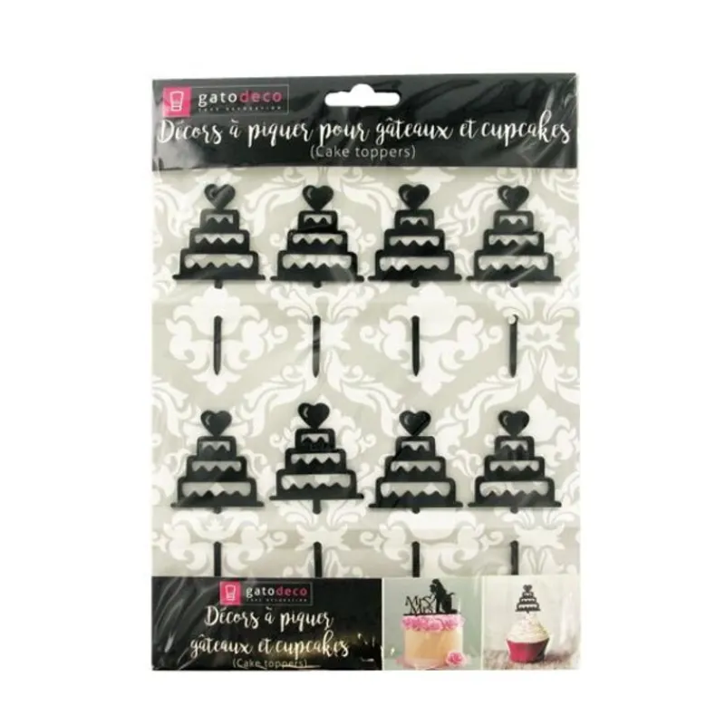 Cupcake Toppers Pièces Montees (X 8)>Cerf Dellier Online