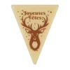 Décoration Bûche De Noël Motif Cerf En Chocolat Blanc (X108)>Cerf Dellier Sale