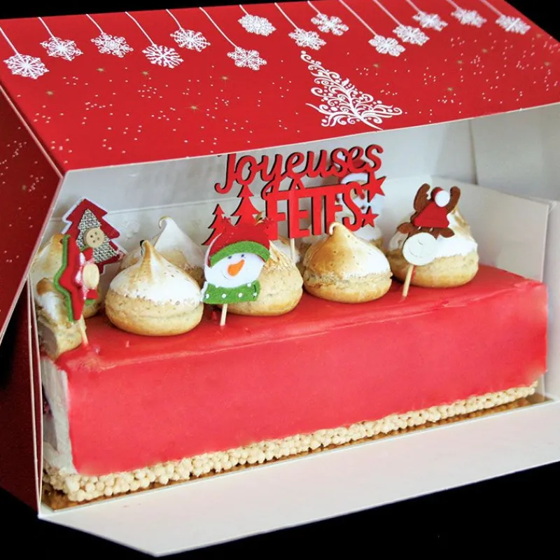 Décors De Noël En Feutrine Theme 2 (X10)>Cerf Dellier New