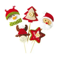 Décors De Noël En Feutrine Theme 2 (X50)>Cerf Dellier