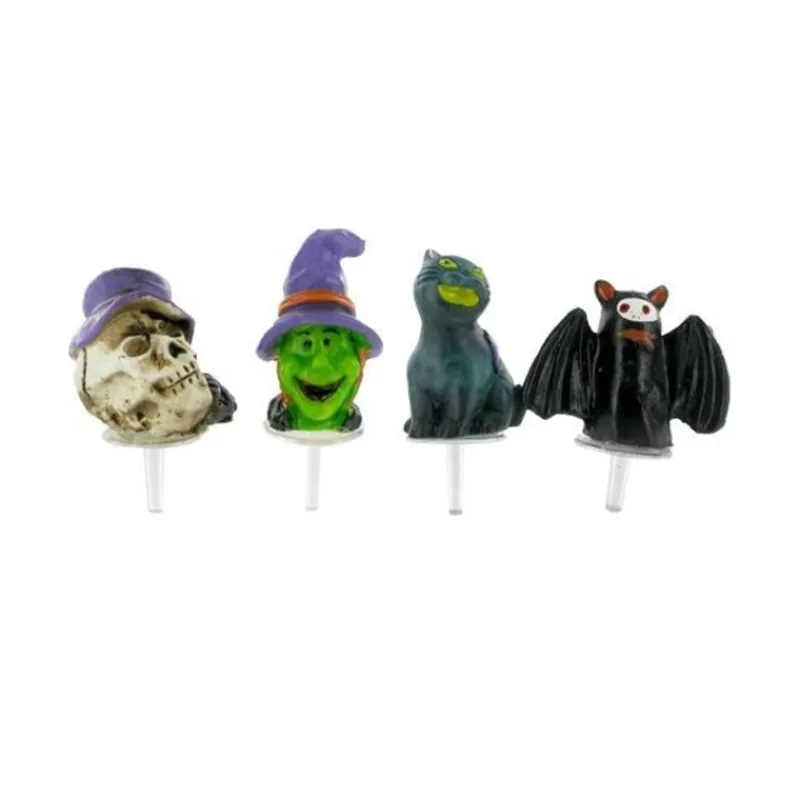Décors D'Halloween Assortis (X4)>Cerf Dellier Clearance