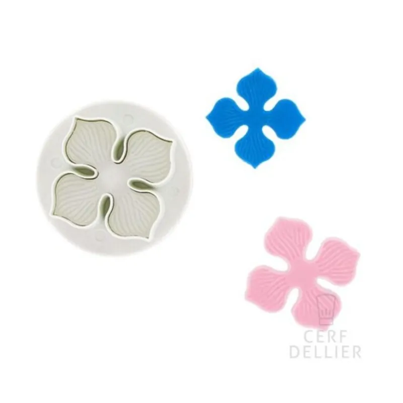 Découpoirs Éjecteurs Hortensia Patisdecor (X 3)>Cerf Dellier Online
