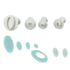 Découpoirs Éjecteurs Mini-Ovales Patisdecor (X 4)><noscript><img width=