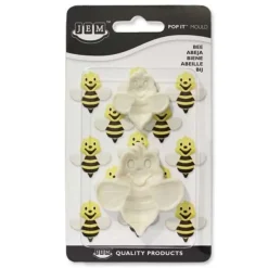 Découpoirs Relief Abeilles Assortis (X2)><noscript><img width=