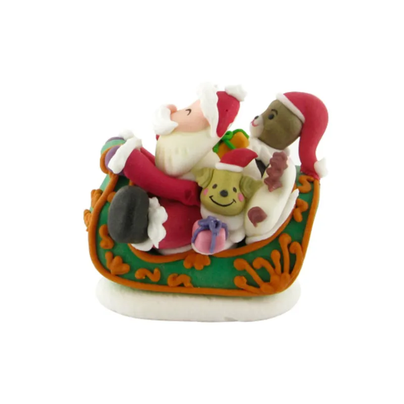 Decor Comestible Scene De Noël (X20)>Cerf Dellier New