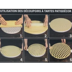 Cerf Dellier Emporte-Pièces Et Découpoirs*Decoupoir A Tarte Classiques 30 Cm