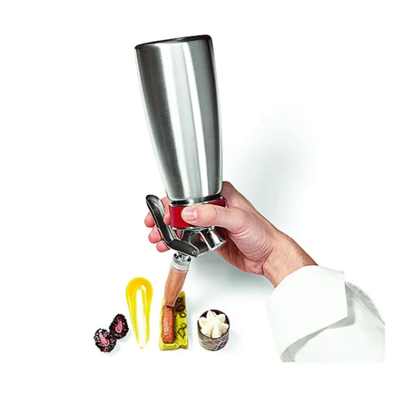 Cerf Dellier Siphons*Douilles Décoration Inox Pour Siphon Isi (X3)