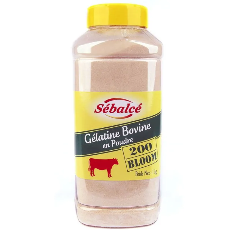 Cerf Dellier Gélatines Et Gélifiants*Gelatine Bovine En Poudre 200 Bloom 1 Kg