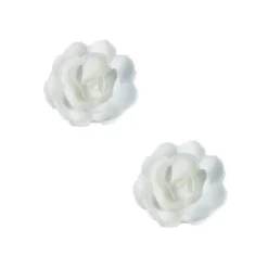 Grandes Roses Blanches En Azyme Patisdecor (X6)>Cerf Dellier Outlet