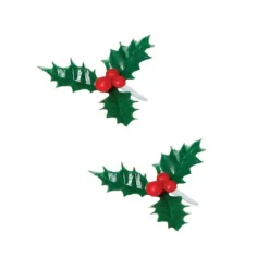 Houx Triple Vert 5 Cm (X144)>Cerf Dellier