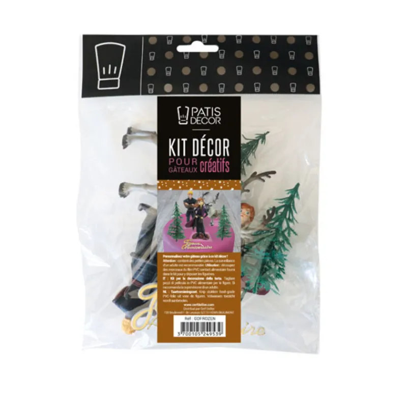 Kit Decor Gateau La Reine Des Neiges>Cerf Dellier Hot