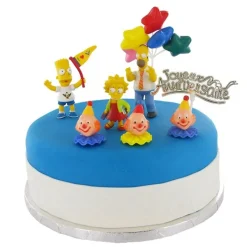 Kit Decor Gateau The Simpsons>Cerf Dellier Hot