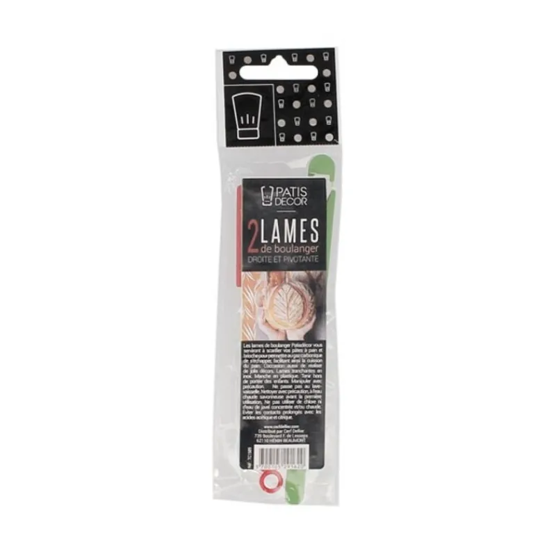 Lames De Boulanger Droites Et Pivotantes Patisdecor (X2)>Cerf Dellier Best