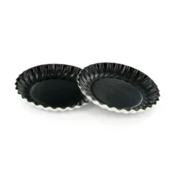 Mini Assiette Carton Ronde Noire 97Mm (X50)>Cerf Dellier Hot