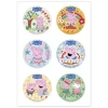 Mini Disques Azyme Peppa Pig (X6)>Cerf Dellier Discount