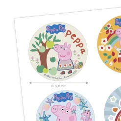 Mini Disques Azyme Peppa Pig (X6)>Cerf Dellier Discount